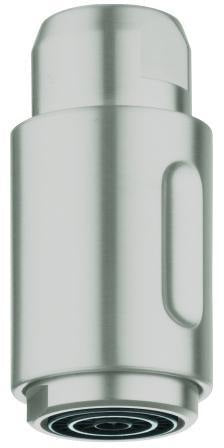 GROHE Auslaufbrause 46757 chrom – Handbrause mit verchromter Oberfläche
