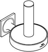 GROHE WC-Reservepapierhalter Allure 40956_1 cool sunrise gebürstet – Wandmontage, verdeckte Befestigung