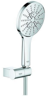 GROHE Rainshower SmartActive 130 Wandhalterset mit 3 Strahlarten, 8,5 l/min, chrom