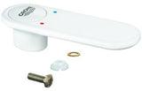 GROHE Hebel 46664 Chrom – Ersatzgriff für Einhand-Waschtischbatterien mit Temperaturanzeige