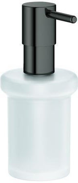 GROHE Essentials Seifenspender 40394_1 für Halter Essentials/-Cube, Glas satiniert, 160 ml