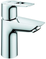 GROHE BauLoop Einhand-Waschtischbatterie S-Size mit Push-Open Ablaufgarnitur, chrom