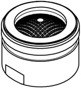 GROHE Mousseur 13939 Strahlregler M28x1 Außengewinde chrom – Durchflussklasse D