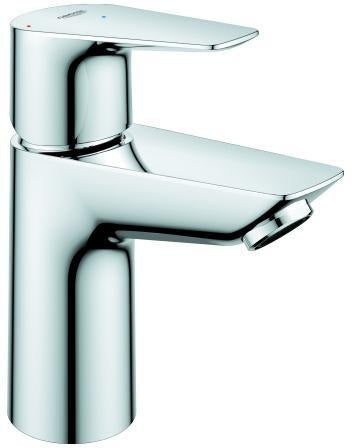 GROHE BauEdge Einhand-Waschtischbatterie S-Size chrom – Cradle to Cradle Gold, EcoJoy, Mittelstellung kalt