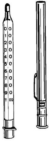 GROHE Justierthermometer 19001 – Temperaturbereich 0 bis 100 °C für präzise Messungen