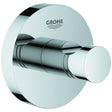 GROHE Essentials Bademantelhaken Metall chrom – verdeckte Wandmontage, 1 Haken