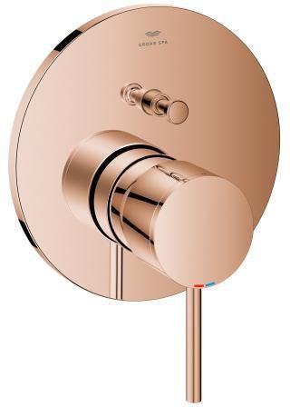 GROHE Atrio Einhand-Wannenbatterie Fertigmontageset – Chrom, für Rapido SmartBox