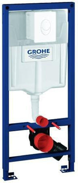 GROHE WC-Set Rapid SL 38764_1 BH 1,13m mit Abdeckplatte Skate Air alpinweiß – 2-in-1 Vorwandelement