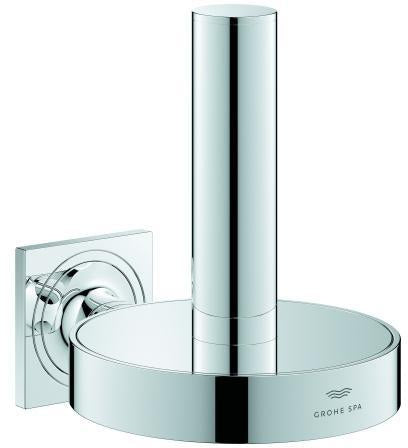 GROHE WC-Reservepapierhalter Allure 40956_1 cool sunrise gebürstet – Wandmontage, verdeckte Befestigung
