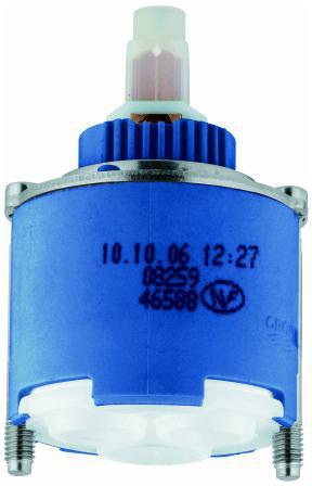 GROHE Keramik-Kartusche 46588 46 mm Eco-Override-Stop – Wassersparend für Einhandmischer
