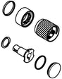GROHE Griff 101301 Ersatzgriff für Armaturen – Messing verchromt, Chrom
