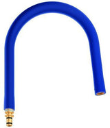 GROHE Schlauchauslauf 30321 für Essence Küchenarmatur – Flexibler C-Auslauf mit Profibrause in Dunkelbraun