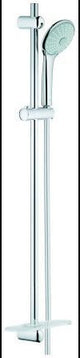 GROHE Euphoria 110 Massage Brausegarnitur mit 3 Strahlarten, 900 mm Stange, Chrom
