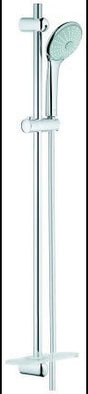 GROHE Euphoria 110 Massage Brausegarnitur mit 3 Strahlarten, 900 mm Stange, Chrom