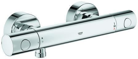 GROHE Grohtherm 800 Cosmopolitan Thermostat-Brausebatterie – Wandmontage, chrom