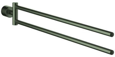 GROHE Atrio Handtuchhalter 40888 2-armig schwenkbar satin graphite