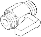 GROHE Vorabsperrung 42118 für Kaltwasser – Zubehör für Europlus E UP-Einbaukasten, chrom