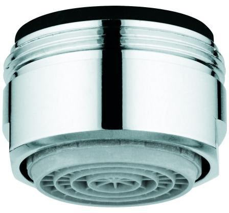 GROHE Strahlregler 64447 mit Außengewinde M24 x 1 und SpeedClean Antikalk-System