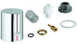 GROHE Red Griff 46679 Chrom – Kindergesicherter Zieh- und Drehbedienknopf mit StarLight Oberfläche