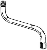 GROHE Rohrauslauf 13051 schwenkbar 200 mm Ausladung M22x1 Chrom für Küchen-Wandbatterien