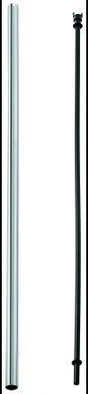 GROHE Ersatzrohr 48515 für Duschsysteme – 15 cm kürzer als Originalrohr, Chrom