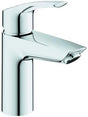 GROHE Eurosmart Einhand-Waschtischbatterie S-Size mit Push-open Ablaufgarnitur chrom