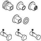 hard graphite gebürstet
