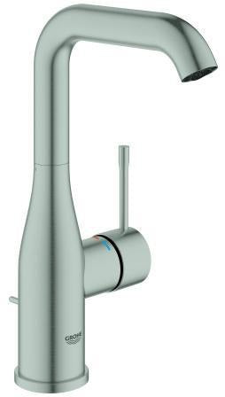 GROHE Essence Einhand-Waschtischbatterie L-Size mit schwenkbarem U-Auslauf in cool sunrise gebürstet