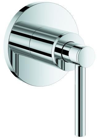 GROHE Atrio Unterputzventil-Oberbau mit Hebelgriff und Abdeckrosette in Chrom