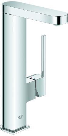 GROHE Plus Einhand-Waschtischbatterie L-Size mit Push-open Ablaufgarnitur und schwenkbarem Auslauf in Chrom