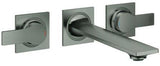 GROHE Allure 3-Loch-Waschtischbatterie Fertigmontageset cool sunrise gebürstet