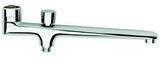GROHE Gussauslauf 13146 mit Umstellung – Chrom, drehbar, Schaumstrahldüse, Messing