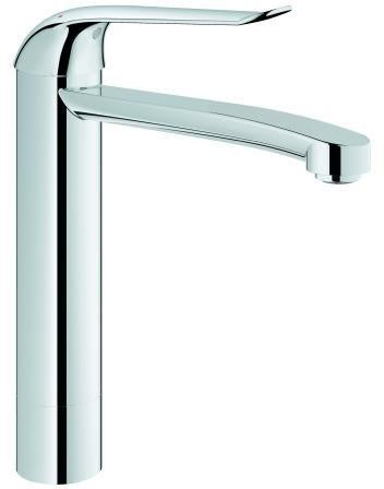 GROHE Eurosmart Care Einhand-Waschtischbatterie mit hohem Auslauf und SilkMove-Technologie