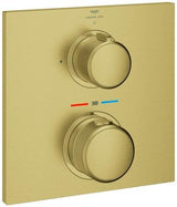 GROHE Allure Unterputz-Thermostat Fertigmontageset 1 Absperrventil cool sunrise gebürstet