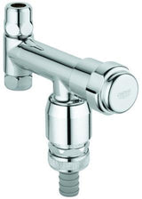 GROHE WAS-Ventil Eckfix 41033 DN10 mit Rückflussverhinderer und Rohrbelüfter, Chrom