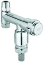 GROHE WAS-Ventil Eckfix 41033 DN10 mit Rückflussverhinderer und Rohrbelüfter, Chrom