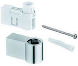 GROHE Brausestangenhalter 48608 für Tempesta Brausestangen – Chrom, inkl. Befestigungsset