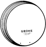 GROHE Abdeckkappe 46130 für Hebel Europlus alt 46129 – Chrom, Sanitär-Armaturen-Zubehör