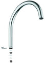GROHE U-Auslauf 13372 Chrom – Schwenkbarer Rohrauslauf mit Anschlagbegrenzung für Spültischbatterien