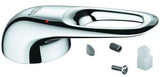 GROHE Hebel 46941 Chrom – Offener Metall-Hebelgriff für Zwei-Loch Waschtisch-Batterie