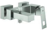GROHE Eurocube Einhand-Wannenbatterie 23140 Wandmontage eigensicher Chrom – SilkMove & Rückflussverhinderer