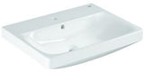 GROHE Euro Keramik Waschtisch 60 cm wandhängend, 1 Hahnloch, mit Überlauf, alpinweiß