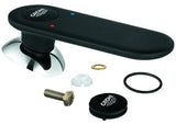 GROHE Hebel 46667 Chrom – Armaturengriff mit rot/blauer Temperaturanzeige