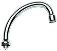 GROHE Rohrauslauf 13076 schwenkbar mit Anschlag, Ausladung 140 mm, Chrom