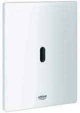 GROHE Tectron Bau E IR-WC-Elektronik 39881 mit Trafo – alpinweiß, 7 Programme, Fernbedienung