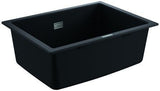 GROHE K700 Unterbau Kompositspüle 1 Becken 610x460mm granit schwarz