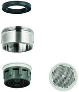 GROHE Mousseur 13941 Strahlregler mit Außengewinde M24 x 1 – Chrom, LongLife Oberfläche