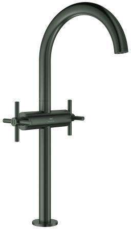 GROHE Atrio Waschtisch-Einlochbatterie XL-Size mit Kreuzgriffen, Chrom