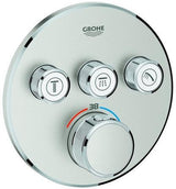 GROHE Grohtherm SmartControl Unterputz-Thermostat 3 Ventile hard graphite