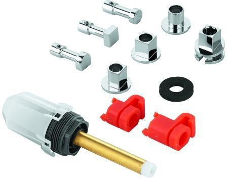 GROHE Umstellung 48442 für Unterputz-Einhandmischer Wanne in Chrom – Inkl. Umstellknopf